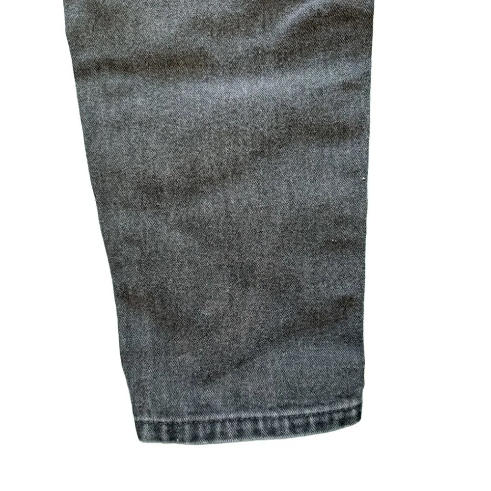 Vintage NY Jeans Black High Waisted Mom Jeans 90s Size 12 Cotton Denim